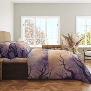 Alternative view of Amethyst Dawn Canopy Bedding Set