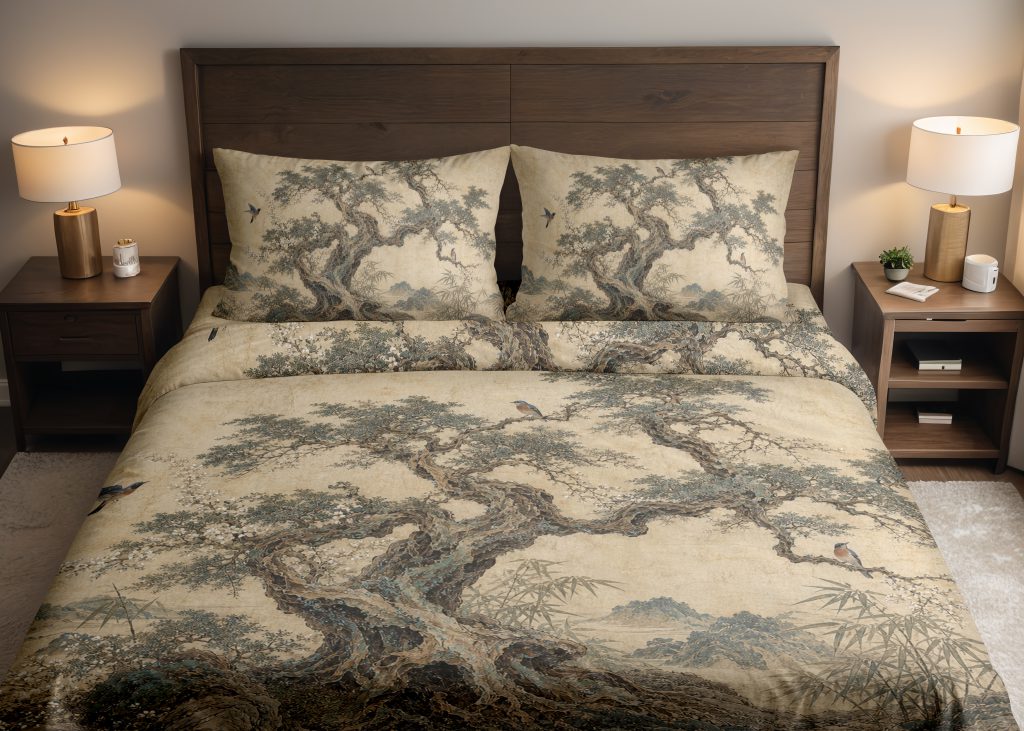 Ancient Cedar Sanctuary Bedding Set