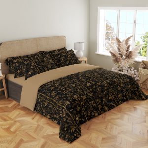 Antique Bamboo Noir Bedding Set - Image 4