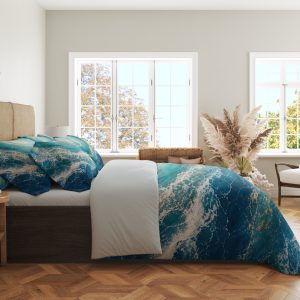 Alternative view of Azure Maelstrom Tide Bedding Set