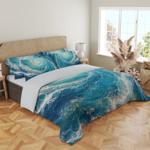 Azure Maelstrom Tide Bedding Set - Image 4