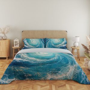 Azure Maelstrom Tide Bedding Set - Image 5