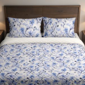 Blue Orchid Reverie Bedding Set
