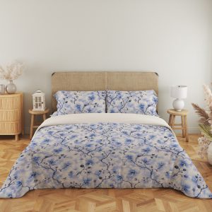 Blue Orchid Reverie Bedding Set - Image 5