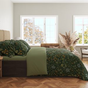 Alternative view of Briarwood Golden Vine Bedding Set