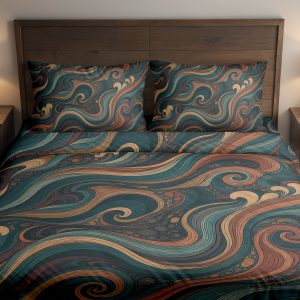Copper Tide Labyrinth Bedding Set