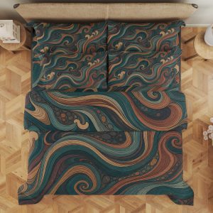 Copper Tide Labyrinth Bedding Set - Image 3