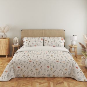Coral Sketch Meadow Bedding Set - Image 5
