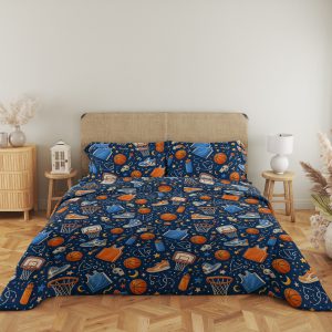 Cosmic Hoops Club Bedding Set - Image 5
