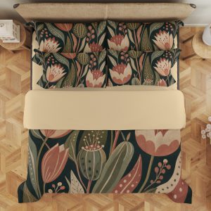Forest Clay Tulip Grove Bedding Set - Image 3