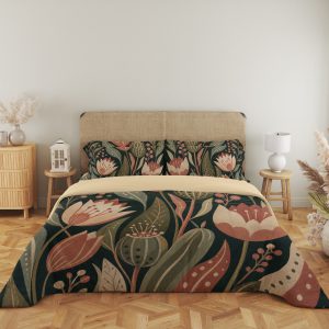 Forest Clay Tulip Grove Bedding Set - Image 5