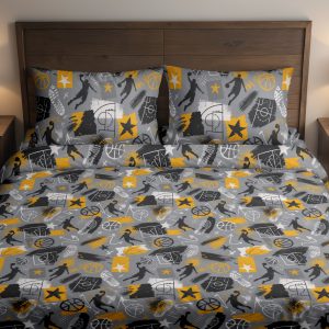 Goldline Street Court Bedding Set