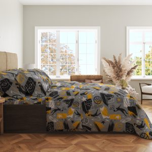 Alternative view of Goldline Street Court Bedding Set