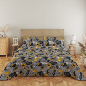Goldline Street Court Bedding Set - Image 5