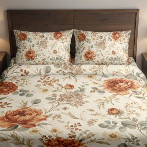 Harvest Peony Botanical Bedding Set
