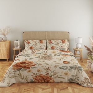Harvest Peony Botanical Bedding Set - Image 5