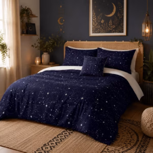 Celestial Starry Night Sky Bedding Set - Image 4