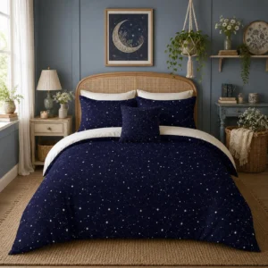 Celestial Starry Night Sky Bedding Set - Image 5
