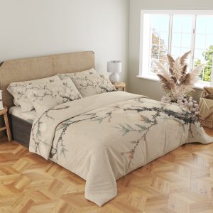 Ivory Magnolia Sparrow Bedding Set - Image 4