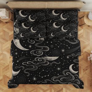Lunar Cloud Glyphs Bedding Set - Image 3