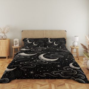 Lunar Cloud Glyphs Bedding Set - Image 5