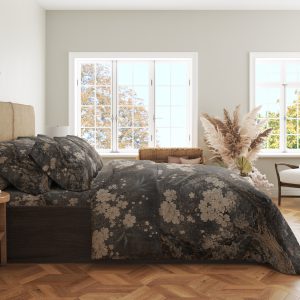 Alternative view of Moonstone Plum Bedding Set