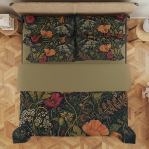 Nocturne Poppy Thicket Bedding Set - Image 3