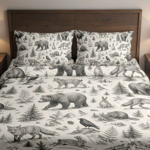 Northern Woodland Bestiary Bedding Set