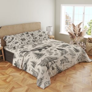 Northern Woodland Bestiary Bedding Set - Image 4