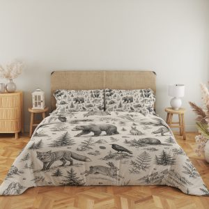Northern Woodland Bestiary Bedding Set - Image 5