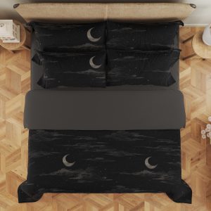 Obsidian Crescent Drift Bedding Set - Image 3