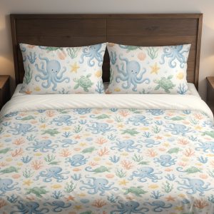Pastel Ocean Playmates Bedding Set