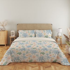 Pastel Ocean Playmates Bedding Set - Image 5