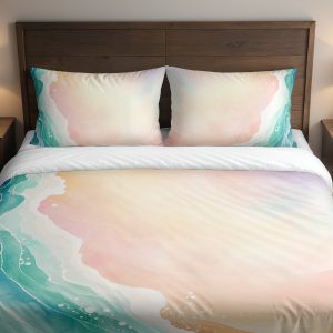 Pastel Shoreline Drift Bedding Set