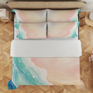 Pastel Shoreline Drift Bedding Set - Image 3