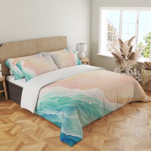 Pastel Shoreline Drift Bedding Set - Image 4