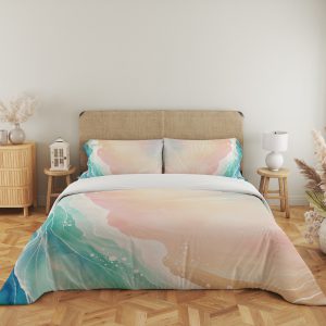 Pastel Shoreline Drift Bedding Set - Image 5