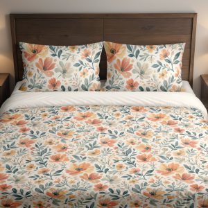 Peach Willow Scatter Bedding Set