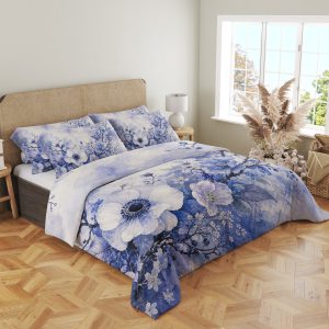 Periwinkle Moon Garden Bedding Set - Image 4