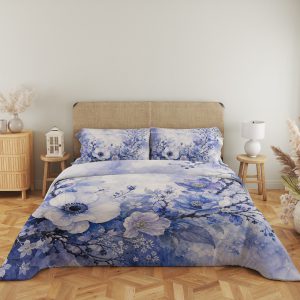 Periwinkle Moon Garden Bedding Set - Image 5