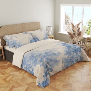 Porcelain Peony Vista Bedding Set - Image 4