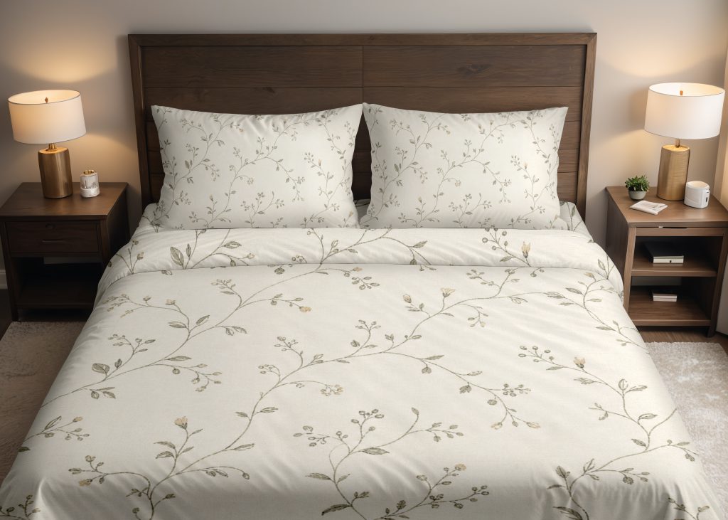 Quiet Sage Sprigs Bedding Set