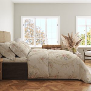 Alternative view of Rosewater Filigree Bedding Set
