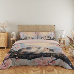 Sakura Daydream Cat Bedding Set - Image 5
