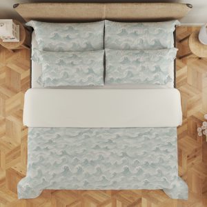 Seafoam Crest Rhythm Bedding Set - Image 3