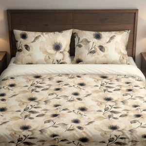 Sepia Anemone Veil Bedding Set
