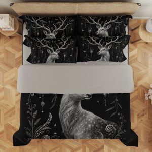Silver Antler Enchantment Bedding Set - Image 3