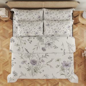 Silver Meadow Sprigs Bedding Set - Image 3