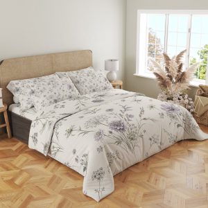 Silver Meadow Sprigs Bedding Set - Image 4