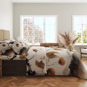 Alternative view of Sumi Autumn Flight Bedding Set
